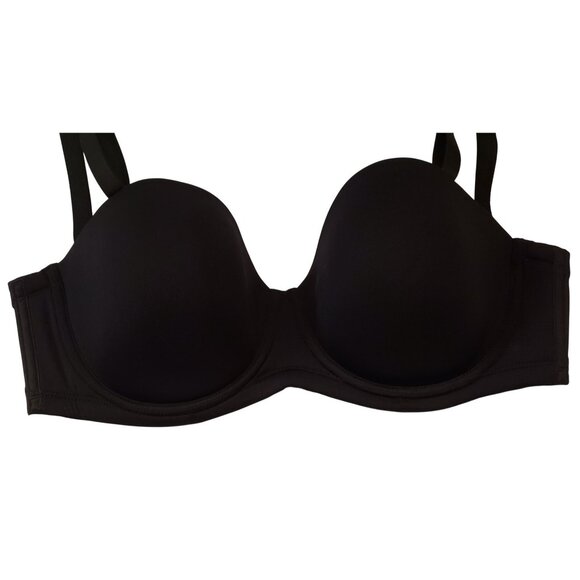 Wacoal Women's Red Carpet Strapless Full Bust Underwire Bra 854119 Black Sz 34DD - Picture 4 of 9